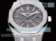 OMF Swiss Replica Audemars Piguet Royal Oak Cal. 3120 Grey Dial Frosted Gold Watch (3)_th.jpg